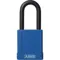 Lockout Padlock Aluminium Blue 1-7/16inl