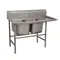 Regaline Sink, 2-Cpt., Right-Hand, 20 Inch F-To-B X 16 Inch