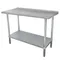 Work Table, 120 X 36 Inch Size 16 Ga 304 Ss Top