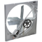 Exhaust Fan, Wall, Direct Drive, Prop Dia 48 Inch, 1/2 Hp, 3 Phase, 230/460 V
