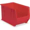 Super Size Bin, 20 Inch Length, 12-3/8 Inch Width, 12 Inch Height, Red