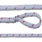 Workline, Polyolefin, Polyester Coating, 1/2 Inch Dia., 600 Ft. Length, White/Red