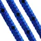 Arborist Rigging Line Bull Rope, 12 Strand Polyester, 120 Ft. Length, Blue