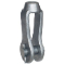 1/2Tx5/8Px1/2G Galvanized Forged Steel L/Pin Clevis