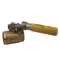 Ball Valve, Spring Return, Size 3/4 Inch NPT, Bronze