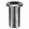 Rivet Nut Flanged Zinc 1/4-20 X 0.590, 50PK