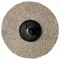 Unitized Non-Woven Wheels, 2 Inch Dia x 1/4 Inch Width, TR Quick-Change, Aluminum Oxide, ZWEB