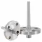 Flanged Thermowell, Stainless Steel, 1 1/2 Inch Flange Raised Face 300# Rating