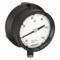 Process Compound Gauge, 30 To 0 To 150 Inch Hg/Psi, White, 4 1/2 Inch DiaL, Liquid-Filled