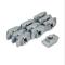 Hammer Nut, Silver, 10-32 Unf, Zinc Plated Steel, Slot Size 8, Pack Of 10