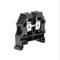 Terminal Block, 16-6 Awg, Black, 65A, 35mm Din Rail Mount, Pack Of 25