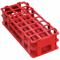 Test Tube Rack No-Wire 25mm Red