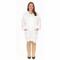 Disposable Lab Coat, Body Filter 95+, White, 3Xl, 50 PK