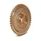 Worm Gear, 8 Diametral Pitch, 14.5 PA, 40 Teeth, Right Hand, Bronze