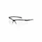 Safety Glasses, Half-Frame, Black, Universal