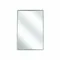 Angle Frame Mirror, SS Frame, 24 Inch Height, 3/4 Inch Depth, 18 Inch Width