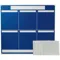 Lean Metric Board 37.25in x 34.25in Blue