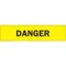 Barricade Tape Danger Black/Yellow 3 Inch Width