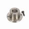 Douille conique fendue, alésage de 0.8125 pouce, diamètre extérieur de 2.5 pouces, bague conique fendue en H, acier fritté/fonte ductile