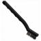 Utility Brush, 7 Inch Length, Stainless Steel Bristles, Polypropylene Handle, Black