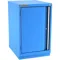 Cabinet, 22-3/16 x 41-3/4 x 28-1/2 Inch Size, 1 Door, 2 Shelves, Bright Blue