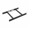 Solid Bar Stringer, 119.5 x 119.5 x 18 Inch Size Steel, 11 Gauge, Black