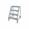 Rolling Ladder, 40 Inch Platform Height, 20 Inch Platform Dp, 30 Inch Platform Width