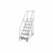 Κυλιόμενη σκάλα, Ύψος πλατφόρμας 70 ιντσών, Dp πλατφόρμας 12 ιντσών, πλάτος πλατφόρμας 16 ιντσών