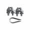 Wire Rope Clip And Thimble Kit, U-Bolt, Steel