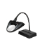 LED Hi-Lighting Magnifier, 2.25X, Desk Base, Black, 30 Inch