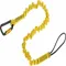 Tool Lanyard, Yellow, Dual-Hook Connector, Steel, Hand Tools