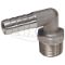 Hose Barb, 3/4 Inch Hose I.D. x 1/2 Inch NPTF Size, SS Male Insert