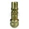 Threaded Coupler, 1/4 Inch Size, 3/8 x 11/16 Inch Size, Reusable Brass