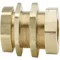 Compression Bulkhead Union, 11/16 Inch Hex, 2.42 Inch Length, -65 To 250 Deg. F