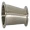 Eccentric Reducer, 1 x 3/4 Inch Dia., 316L Stainless Steel