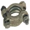 Clamp, Bolt, Zn Plated, 2 1/16 In To 2 3/8 In Mounting Hole Dia., Iron