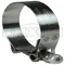 T-Bolt Clamp, 3.75 To 4.06 Inch Outside Dia., Stainless Steel