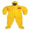 Hooded Chemical Resistant Coverall, Xl Size, Pack Of 12