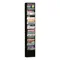 Literature Rack, 20 Pocket, Black