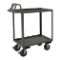 Stock Cart With Ergonomic Handle, 2 Shelf, Size 18-1/4 x 42-1/4 x 45 Inch
