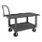 Platform Truck, Adjustable Height, Lips Up, Capacity 2000 Lbs, Size 30 x 48 Inch