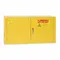 Flammable Safety Cabinet, 15 Gal., 43 Inch x 18 Inch x 24 Inch Size, Yellow