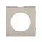 Non-Standard Face Plate, 1.32 Inch Height X 1.32 Inch Width, Square Plate, White Field