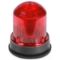 Incandescent Flashing Beacon, 120V, Red, 0.15A Rating