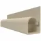 Raceway, Ivory, 59 Inch Length, 7/8 Inch Width, 1 3/4 Inch Height, Adhesive Mounting