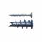 Wall Anchor, Combo Head Phillips/Slotted Screw Type, Zamac Anchor, 1550PK