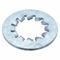 Lock Washer, Carbon Steel, #8 Size, 0.028 Inch Thickness, Internal Tooth, Type A, 17200PK