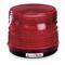 Strobe Light, Red, Flash Tube, 100000 Candela, 4000 hr Lamp Life, Round