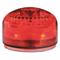 Beacon Warning Sounder Light, Red, LED, 12 to 24VAC/DC or 120 to 240VAC, Varies