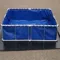 Decontamination Pool, Alum., Size 4 ft. x 8 ft. x 18 Inch, 22 oz. Vinyl, 360 Gal